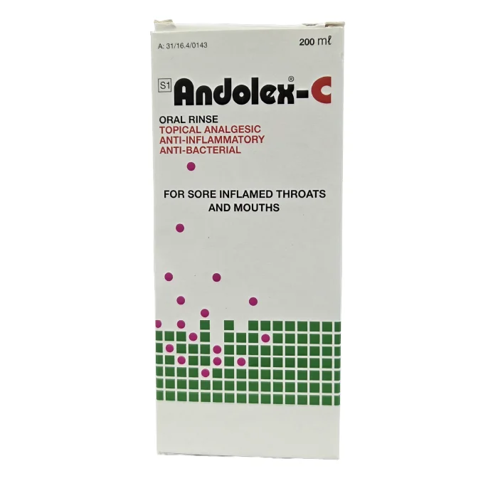 Andolex C Oral Rinse 200Ml
