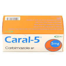 Carbimazole 5Mg 100`S(Caral)